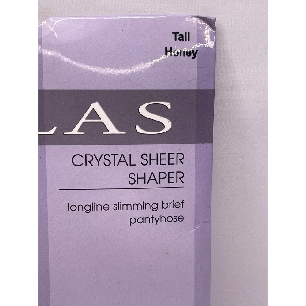 Melas Bare Control Top‎ Pantyhose Ultra Sheer Size Tall Honey NEW